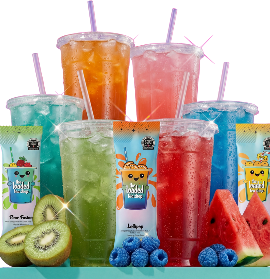 Ly loaded tea nhiều màu